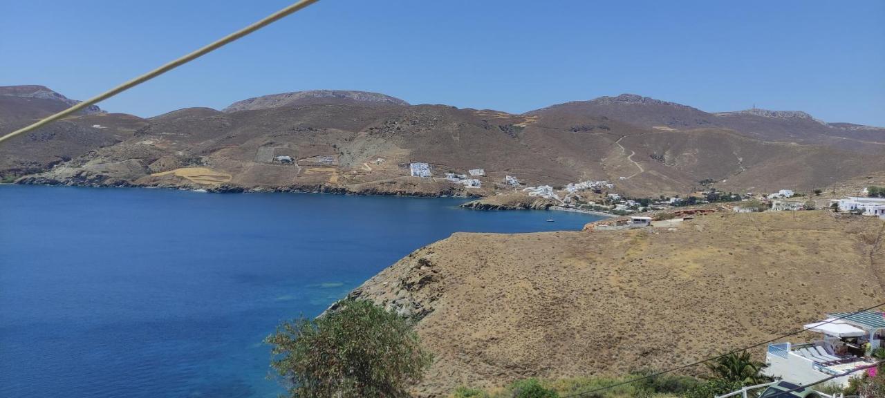 ホテル Asvestoti Mesonettes Blue Light Σιελ Μεζονετεs Pera Gyalos エクステリア 写真